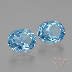 Shop natural 6.21ct スカイブルー トパーズ gems, 楕円形, from ブラジル at GemSelect. In stock, global shipping!