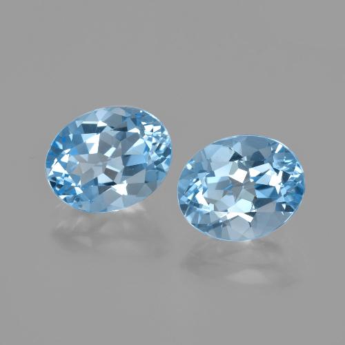 自然派の商品を探す 7.05ct スカイブルー トパーズ 宝石, オーバルカット, ブラジル からGemSelectで. 在庫あり、世界各国へ発送!