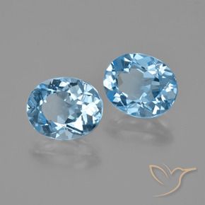 Shop natural 6.35ct スイスブルー トパーズ gems, 楕円形, from ブラジル at GemSelect. In stock, global shipping!