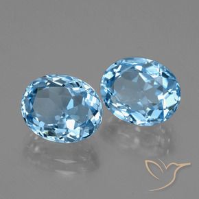 Shop natural 6.76ct スカイブルー トパーズ gems, 楕円形, from ブラジル at GemSelect. In stock, global shipping!