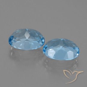 Shop natural 6.77ct スカイブルー トパーズ gems, 楕円形, from ブラジル at GemSelect. In stock, global shipping!