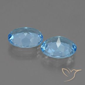 Shop natural 6.07ct スカイブルー トパーズ gems, 楕円形, from ブラジル at GemSelect. In stock, global shipping!