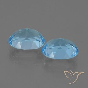 Shop natural 6.66ct スイスブルー トパーズ gems, 楕円形, from ブラジル at GemSelect. In stock, global shipping!