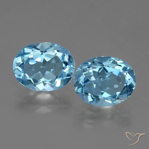 自然派の商品を探す 6.00ct スイスブルー トパーズ 宝石, オーバルカット, ブラジル からGemSelectで. 在庫あり、世界各国へ発送!