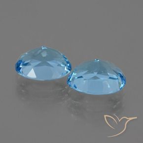 Shop natural 6.38ct スイスブルー トパーズ gems, 楕円形, from ブラジル at GemSelect. In stock, global shipping!
