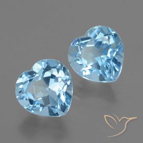 Shop natural 6.23ct スイスブルー トパーズ gems, 心臓, from ブラジル at GemSelect. In stock, global shipping!