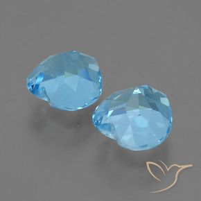 Shop natural 6.89ct スイスブルー トパーズ gems, 心臓, from ブラジル at GemSelect. In stock, global shipping!