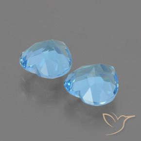 Shop natural 5.81ct スカイブルー トパーズ gems, 心臓, from ブラジル at GemSelect. In stock, global shipping!