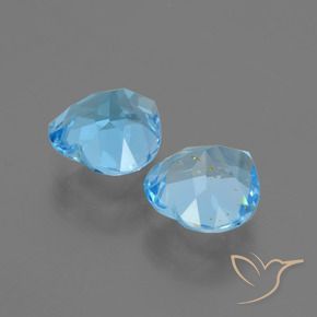 Shop natural 5.98ct スカイブルー トパーズ gems, 心臓, from ブラジル at GemSelect. In stock, global shipping!
