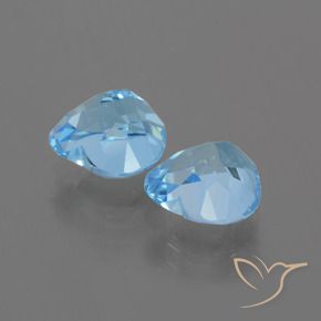 Shop natural 6.09ct スカイブルー トパーズ gems, 心臓, from ブラジル at GemSelect. In stock, global shipping!