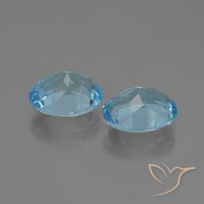 Shop natural 6.21ct スカイブルー トパーズ gems, 楕円形, from ブラジル at GemSelect. In stock, global shipping!