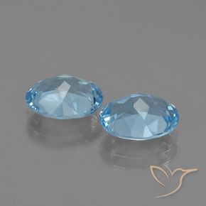 Shop natural 5.73ct スカイブルー トパーズ gems, 楕円形, from ブラジル at GemSelect. In stock, global shipping!