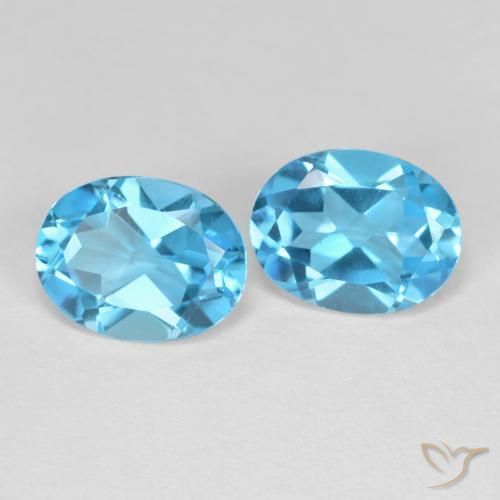 Shop natural 4.33ct スイスブルー トパーズ gems, 楕円形, from ブラジル at GemSelect. In stock, global shipping!