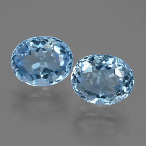 自然派の商品を探す 7.11ct スイスブルー トパーズ 宝石, オーバルカット, ブラジル からGemSelectで. 在庫あり、世界各国へ発送!