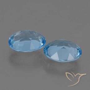 Shop natural 6.40ct スカイブルー トパーズ gems, 楕円形, from ブラジル at GemSelect. In stock, global shipping!