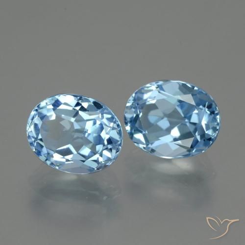 Shop natural 7.03ct スイスブルー トパーズ gems, 楕円形, from ブラジル at GemSelect. In stock, global shipping!