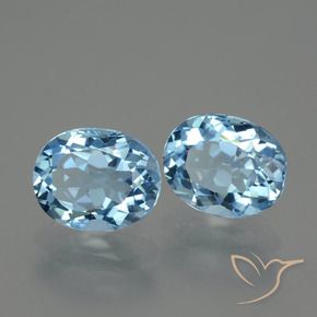 Shop natural 6.93ct スカイブルー トパーズ gems, 楕円形, from ブラジル at GemSelect. In stock, global shipping!