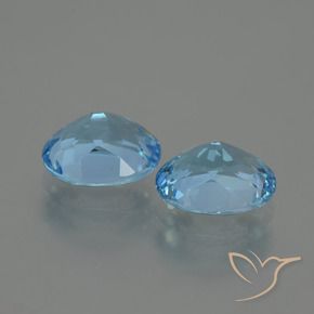 Shop natural 6.93ct スカイブルー トパーズ gems, 楕円形, from ブラジル at GemSelect. In stock, global shipping!
