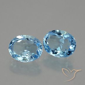Shop natural 6.74ct スイスブルー トパーズ gems, 楕円形, from ブラジル at GemSelect. In stock, global shipping!