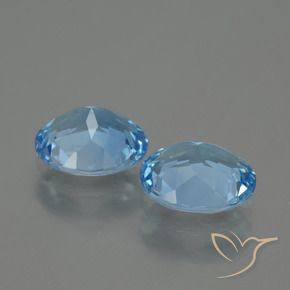 Shop natural 5.93ct スカイブルー トパーズ gems, 楕円形, from ブラジル at GemSelect. In stock, global shipping!