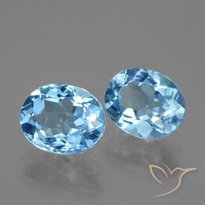Shop natural 7.13ct スカイブルー トパーズ gems, 楕円形, from ブラジル at GemSelect. In stock, global shipping!