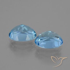Shop natural 6.92ct スカイブルー トパーズ gems, 楕円形, from ブラジル at GemSelect. In stock, global shipping!