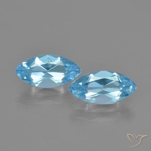 自然派の商品を探す 2.55ct スカイブルー トパーズ 宝石, マーキーズ, ブラジル からGemSelectで. 在庫あり、世界各国へ発送!