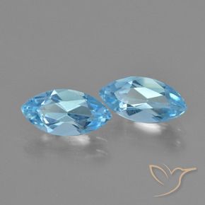 自然派の商品を探す 2.55ct スカイブルー トパーズ 宝石, マーキーズ, ブラジル からGemSelectで. 在庫あり、世界各国へ発送!