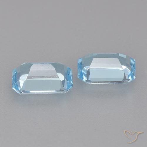 Shop natural 2.17ct スカイブルー トパーズ gems, 八角形 / エメラルドカット, from ブラジル at GemSelect. In stock, global shipping!