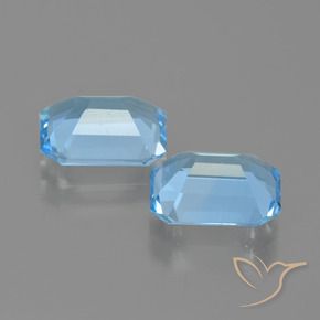 Shop natural 5.19ct スカイブルー トパーズ gems, 八角形 / エメラルドカット, from ブラジル at GemSelect. In stock, global shipping!