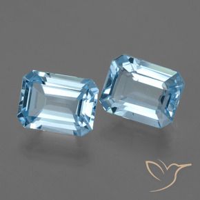 Shop natural 4.81ct スイスブルー トパーズ gems, 八角形 / エメラルドカット, from ブラジル at GemSelect. In stock, global shipping!