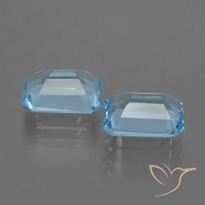 Shop natural 4.81ct スイスブルー トパーズ gems, 八角形 / エメラルドカット, from ブラジル at GemSelect. In stock, global shipping!