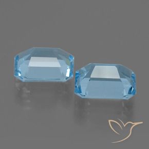 Shop natural 4.98ct スカイブルー トパーズ gems, 八角形 / エメラルドカット, from ブラジル at GemSelect. In stock, global shipping!