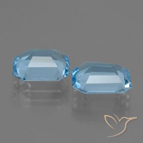 Shop natural 4.47ct スカイブルー トパーズ gems, 八角形 / エメラルドカット, from ブラジル at GemSelect. In stock, global shipping!