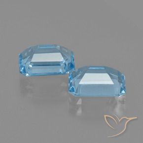 自然派の商品を探す 5.25ct スイスブルー トパーズ 宝石, エメラルドカット, ブラジル からGemSelectで. 在庫あり、世界各国へ発送!