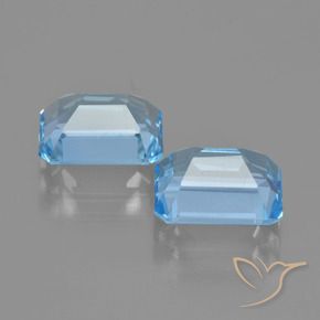 Shop natural 5.72ct スイスブルー トパーズ gems, 八角形 / エメラルドカット, from ブラジル at GemSelect. In stock, global shipping!