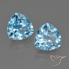 Shop natural 5.65ct スイスブルー トパーズ gems, トリリオン, from ブラジル at GemSelect. In stock, global shipping!