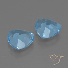 Shop natural 5.65ct スイスブルー トパーズ gems, トリリオン, from ブラジル at GemSelect. In stock, global shipping!