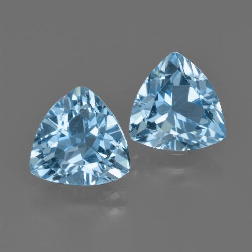 自然派の商品を探す 5.56ct スカイブルー トパーズ 宝石, トリリオン, ブラジル からGemSelectで. 在庫あり、世界各国へ発送!