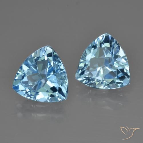 自然派の商品を探す 5.74ct スイスブルー トパーズ 宝石, トリリオン, ブラジル からGemSelectで. 在庫あり、世界各国へ発送!