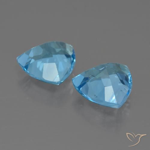 自然派の商品を探す 5.74ct スイスブルー トパーズ 宝石, トリリオン, ブラジル からGemSelectで. 在庫あり、世界各国へ発送!