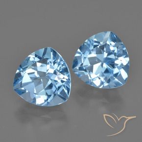 Shop natural 6.56ct スカイブルー トパーズ gems, トリリオン, from ブラジル at GemSelect. In stock, global shipping!
