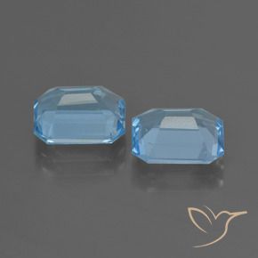 Shop natural 5.26ct スイスブルー トパーズ gems, 八角形 / エメラルドカット, from ブラジル at GemSelect. In stock, global shipping!