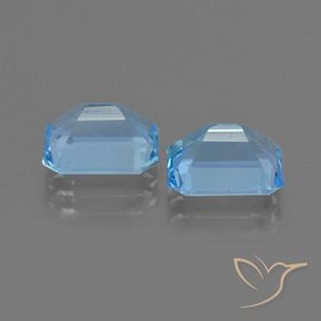 自然派の商品を探す 5.87ct スイスブルー トパーズ 宝石, エメラルドカット, ブラジル からGemSelectで. 在庫あり、世界各国へ発送!