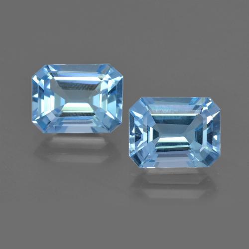 自然派の商品を探す 5.15ct スイスブルー トパーズ 宝石, エメラルドカット, ブラジル からGemSelectで. 在庫あり、世界各国へ発送!