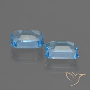 Shop natural 5.73ct スカイブルー トパーズ gems, 八角形 / エメラルドカット, from ブラジル at GemSelect. In stock, global shipping!