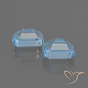 Shop natural 5.75ct スイスブルー トパーズ gems, 八角形 / エメラルドカット, from ブラジル at GemSelect. In stock, global shipping!
