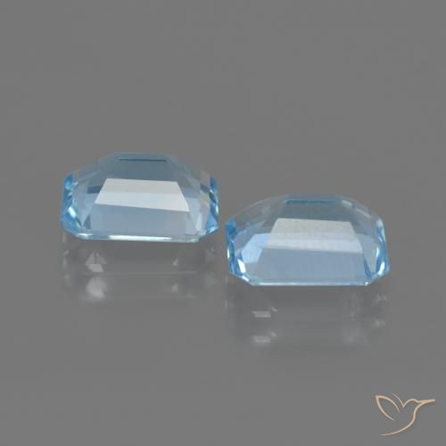 Shop natural 5.19ct スカイブルー トパーズ gems, 八角形 / エメラルドカット, from ブラジル at GemSelect. In stock, global shipping!