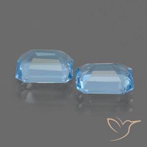 Shop natural 4.87ct スイスブルー トパーズ gems, 八角形 / エメラルドカット, from ブラジル at GemSelect. In stock, global shipping!