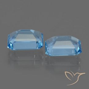 Shop natural 5.96ct スカイブルー トパーズ gems, 八角形 / エメラルドカット, from ブラジル at GemSelect. In stock, global shipping!